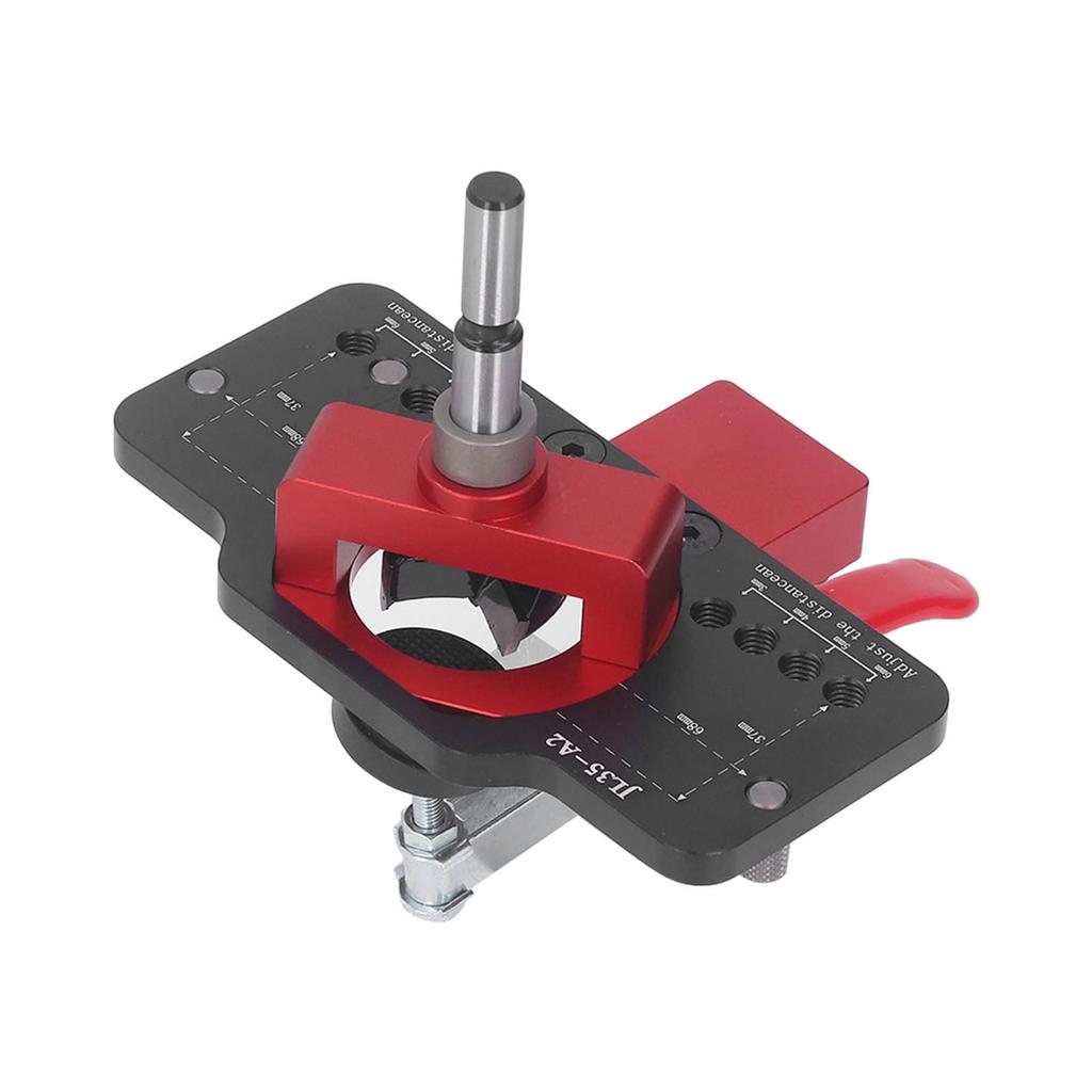 Hinge Jig Drilling Hole Puncher 35mm Boring Guide Locator Aluminum Alloy Opener Door Concealed Installation Tool