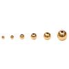 24K Non-Fading Vacuum Gold Spacer Beads with Smooth Surface for Bracelet and Necklace DIY 
