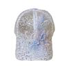 Embroidered Flowers Lace Baseball Cap Breathable Mesh Rebound Cap Sunscreen Sunshade Hat  Women
