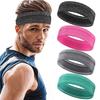 2/5PCS Sports Headband Fitness Hair Bands Versatile Moisture Wicking Workout Sweat Bands Breathable for Yoga Tennis Basketball