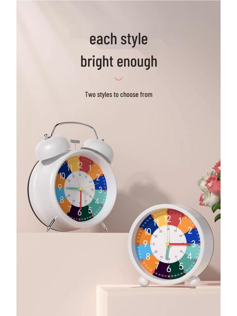 2024 Student Wake-Up Alarm Clock for Kids - Strong Alarm for Boys & Girls