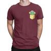 Sgt Frog Keroro Pocket Men Womens T Shirt  Vintage Tee Shirt Short Sleeve O Neck TShirts 100 Cotton Printed Tops