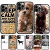 Cute Labrador Puppy Dog Coque Shell For iPhone 17 Air 15 16 14 13 12 Pro Max 11 Pro Max Plus Phone Case Cover
