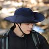 Lato Kapelusz przeciwsłoneczny z dużym rondem Męski Oddychający Czapki wędkarskie Ochrona przed słońcem UV Outdoor Szybkoschnący Składany Kapelusz przeciwsłoneczny Czapka turystyczna plażowa