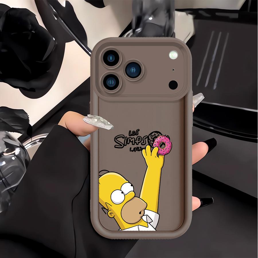 

The Simpsons Cartoon Case for Apple iPhone 17 Pro Max 15 16e 11 XR 13 Mini 14 Plus 12 Air XS 16 Phone Cover iPhone 11 Pro Max