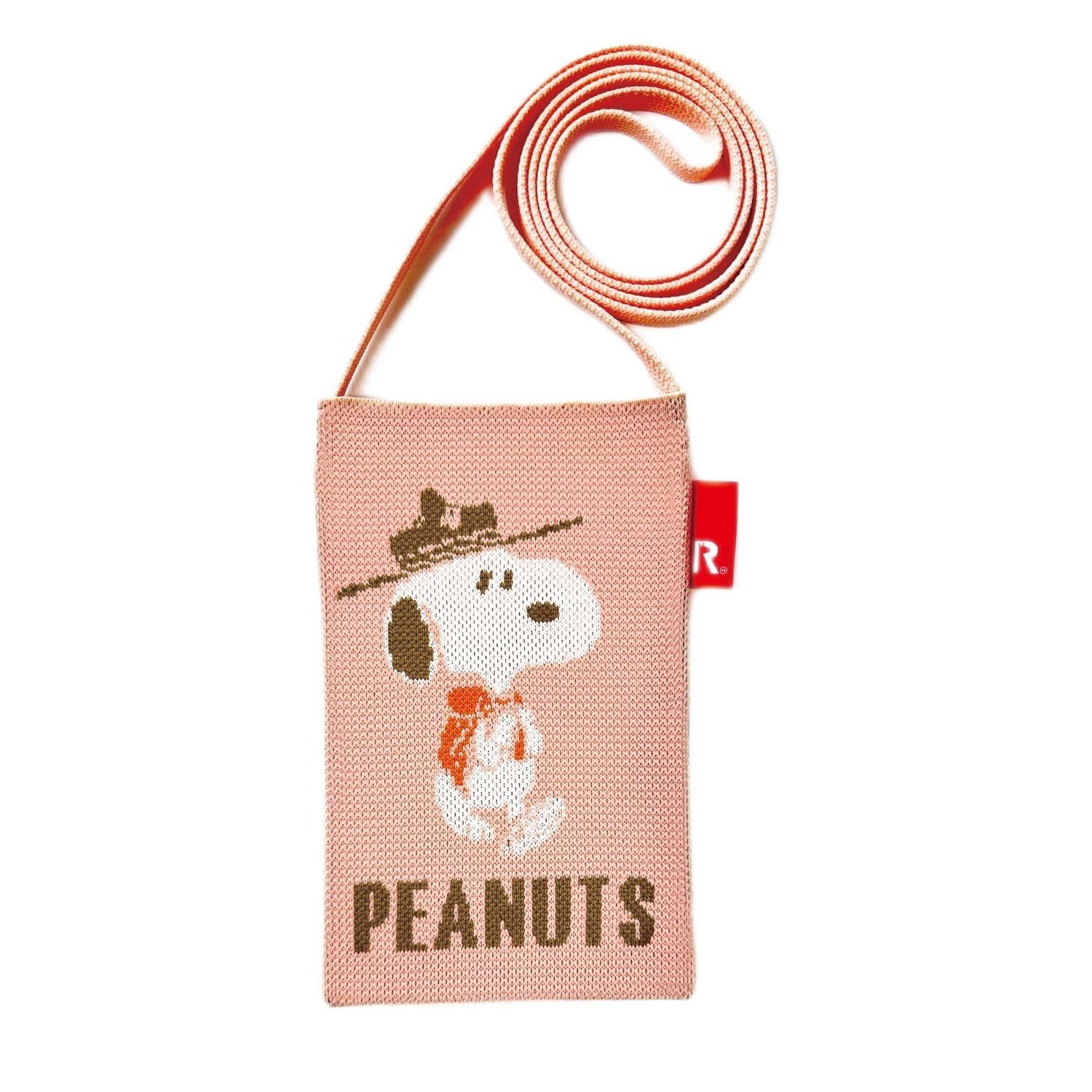 

8179 Snoopy В язана Міні Сумка Через Плече IP BR ami [Routet] Peanuts-8Z (Бігль скаут)
