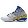 Curry 2 Rétro Anneaux Or 2024 Baskets Homme Blanc Or Métallisé Team-Royal 3027361-100