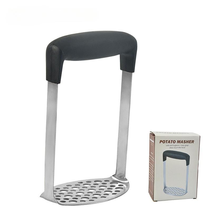 

Stainless Steel Potato Masher Kitchen Gadget Manual Potato Masher 2-Pack Potato press (2 pieces)