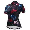 Summer Short Sleeve Riding Bicycle Cycling Clothing Set Women Sport Jerseys Suits