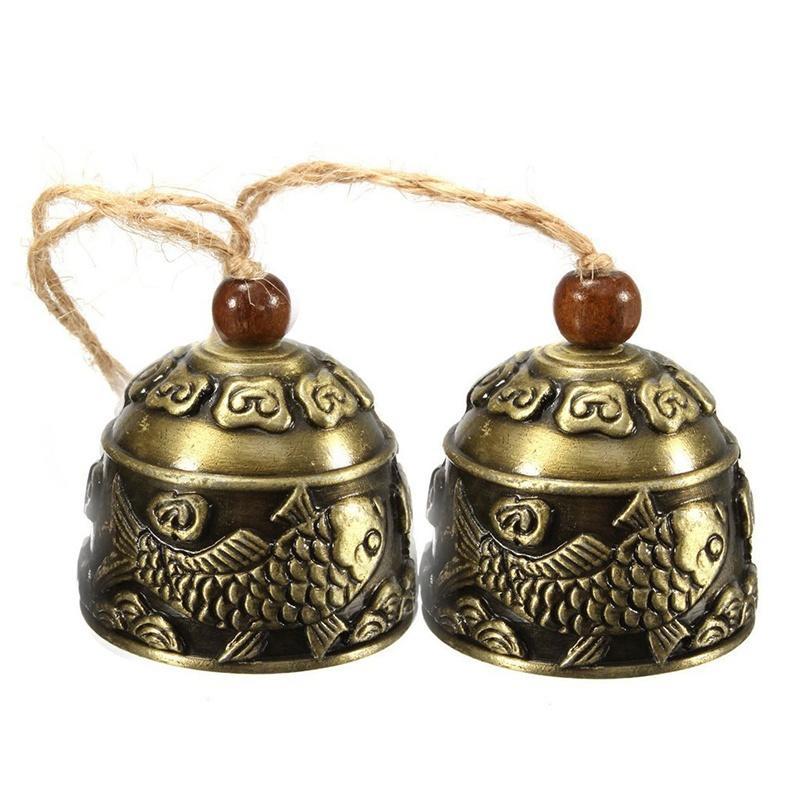 Retro tvar ryb Liparské zvonky Fengshui Bell Kreativita zvonek zahradní doplňky