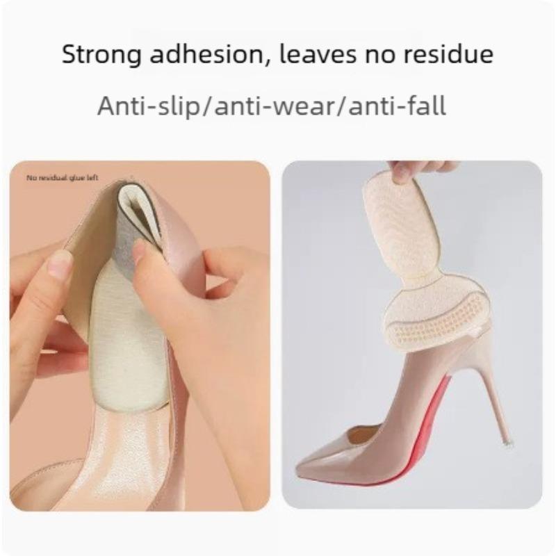 Blister Prevention Heel Cushions Half Size Reducer Shoes High Heels Anti Slip Grippers Shoe Inserts Fit Large To Small Adjuster