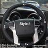 DIY Suede Steering Wheel Cover For Toyota Tacoma Tundra Sequoia 4Runner 14-
