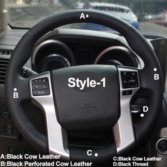DIY Suede Steering Wheel Cover For Toyota Tacoma Tundra Sequoia 4Runner 14-