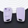 Key Case Cover for VW Golf 7 GTI POLO Touran Tiguan Skoda Octavia Rapid Kodiaq Fabia Seat Ibiza Leon Ateca Arona T-Cross T-Roc