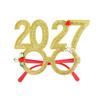 Cute 2027 Happy New Year Headband Sequin Star Strip Headwear Christmas Headpiece  Masquerade Party