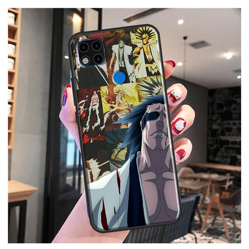 Ichigo Kenpachi Bleach Manga Anime Case For Xiaomi Redmi Note 10 Pro Note 9 Pro Note 11 Pro 8T 9S 10S 10 9A 9T 9C Cover Case