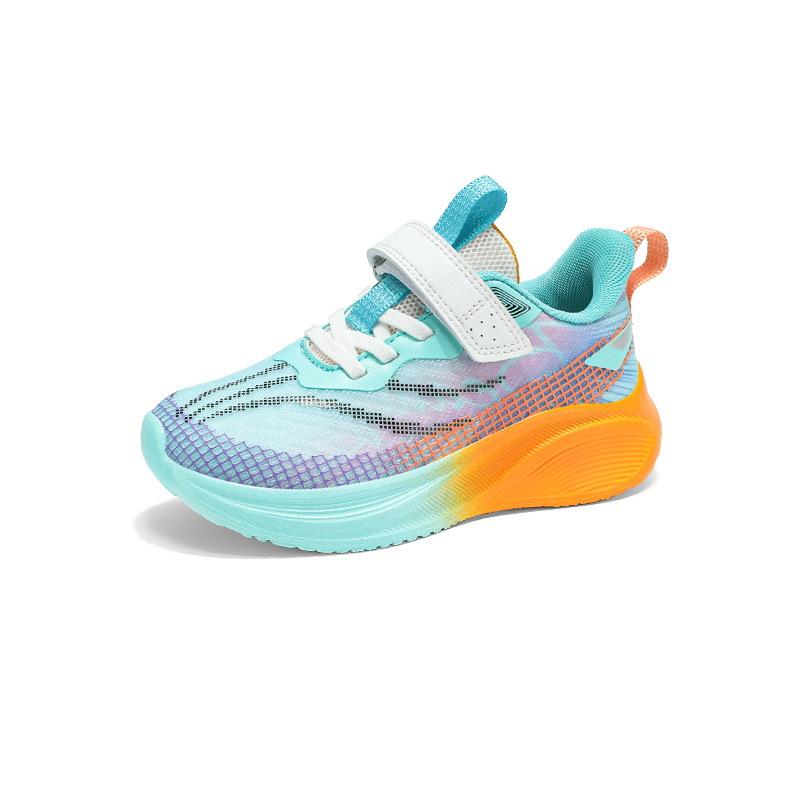 Classmates Boys Breathable Velcro Sneakers Fashion Red Rabbit Casual New Medium and Large Children's Shoes Running Shoes
