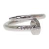 CARTIER  B4099250 #9(JP Size) 50 ring K18 white gold Women