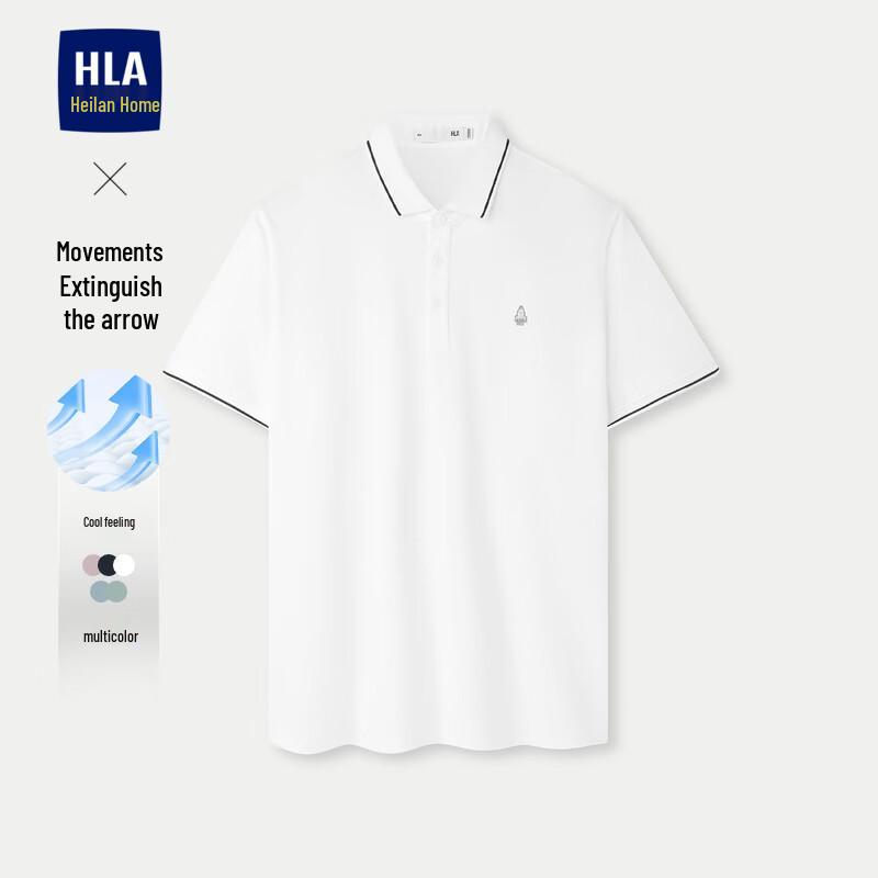 

HLA Men s Cool Touch Short Sleeve Polo Shirt XL