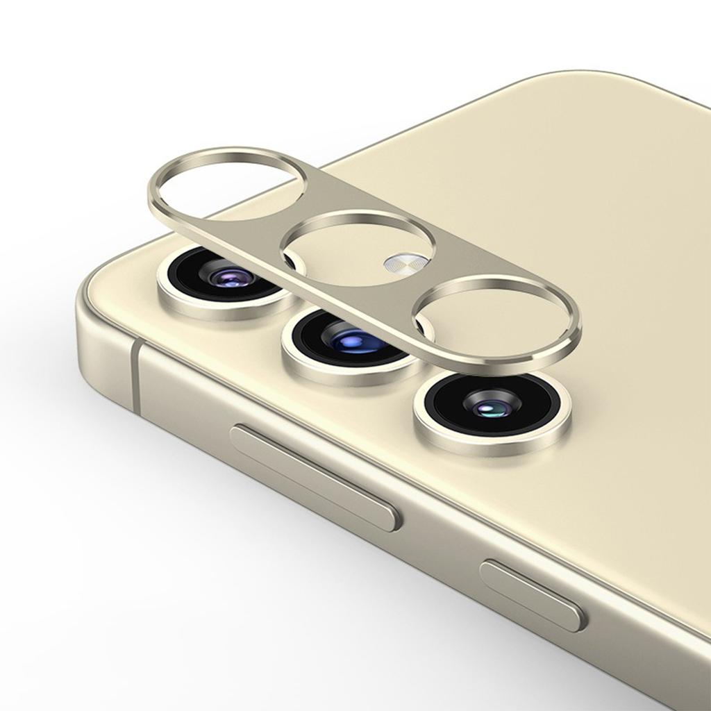 KALEBOL KLB-LPC005 For Samsung Galaxy S24 Hollow Lens Protector Aluminum Alloy Phone Camera Bezel Cover