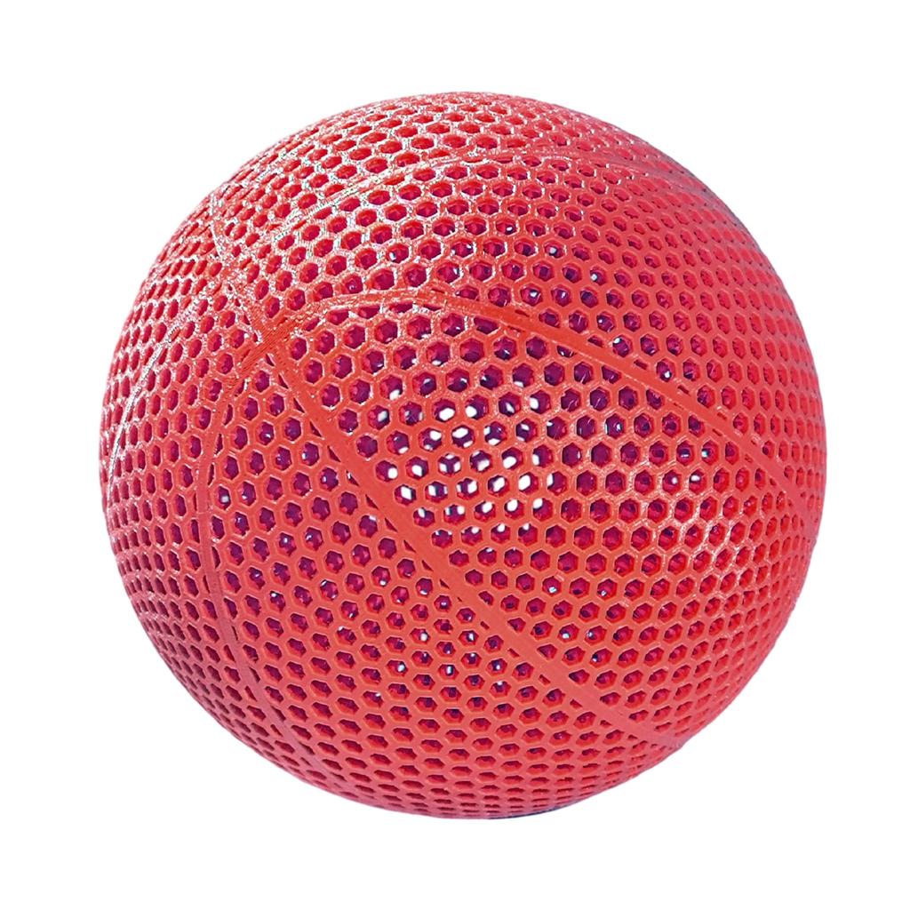 3D-gedruckter Airless-Basketball - Kein Aufpumpen erforderlich, Hoch - Geeignet für den Innen- und Außenbereich.
