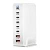 Multiports Charging Station with 286W Output, 6 USB C and 2 USB Slot Desktop Charging Holder Stand for Tablet Phones
