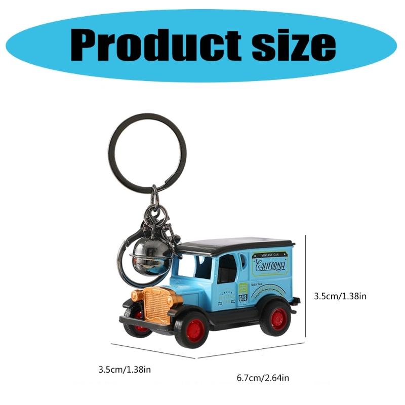 Classical Car Design Key Holder Creative Keychain Pendant For Men And Women Adds A Touch Of Elegance To Keys And Bags
