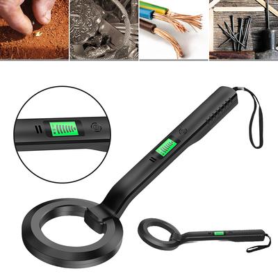 Handheld Alarm High Sensitivity Metal Detect Tool 360°Scanning Security Checker 3 Modes Handheld Alarm for Treasure Hunting