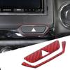 METYOUCAR Honda N-BOX JF3 JF4 Compatible Hazard Button Cover Ring Carbon Fiber Sticker for