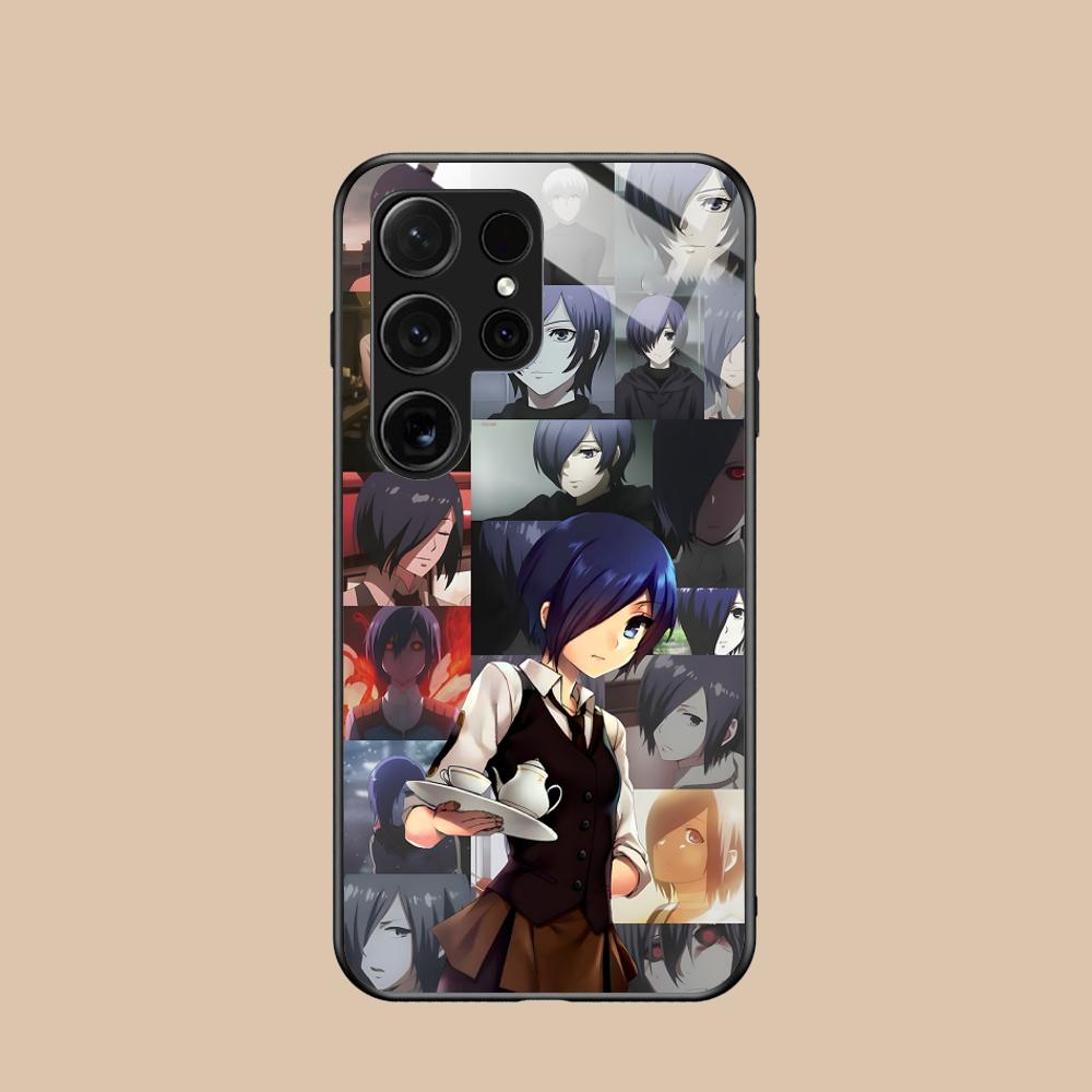 Tokyo Ghoul Touka Kirishima Phone Case for Samsung Galaxy A56 55 54 53 52 51 36 35 34 23 16 15 5G Glass Cover Luxury Cellphones