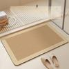 Toilet Door Bathroom Diatom Mud Quick-drying Foot Pad Bathroom Carpet Bathroom Bathroom Floor Mat Anti-slip Strong Water Absorption