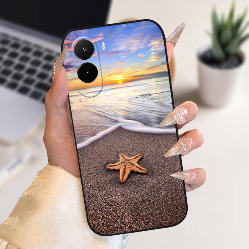 Für Xiaomi Poco M7 4G Hülle M7Plus Weiches TPU Silikon Handyhülle Coque Für Xiaomi POCO M7 Plus M7+ Fundas Capa Kameraschutz