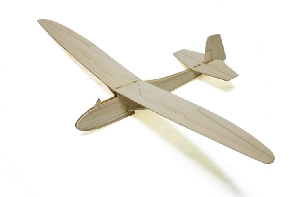 Studio Mid Glider Baby BABY Modelvliegtuig Kit Handgelanceerd Handgelanceerd BP-02