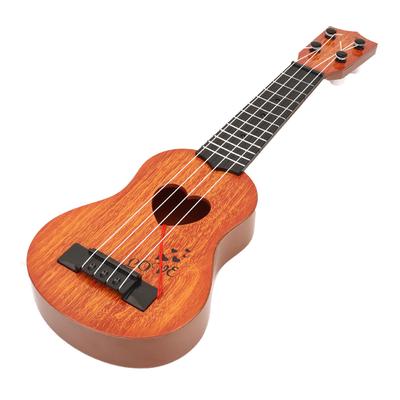 Simulation Ukulele 4 Saiten Verstellbare Ukulele Kinder Musikinstrument Spielzeug für Früherziehung 35cm
