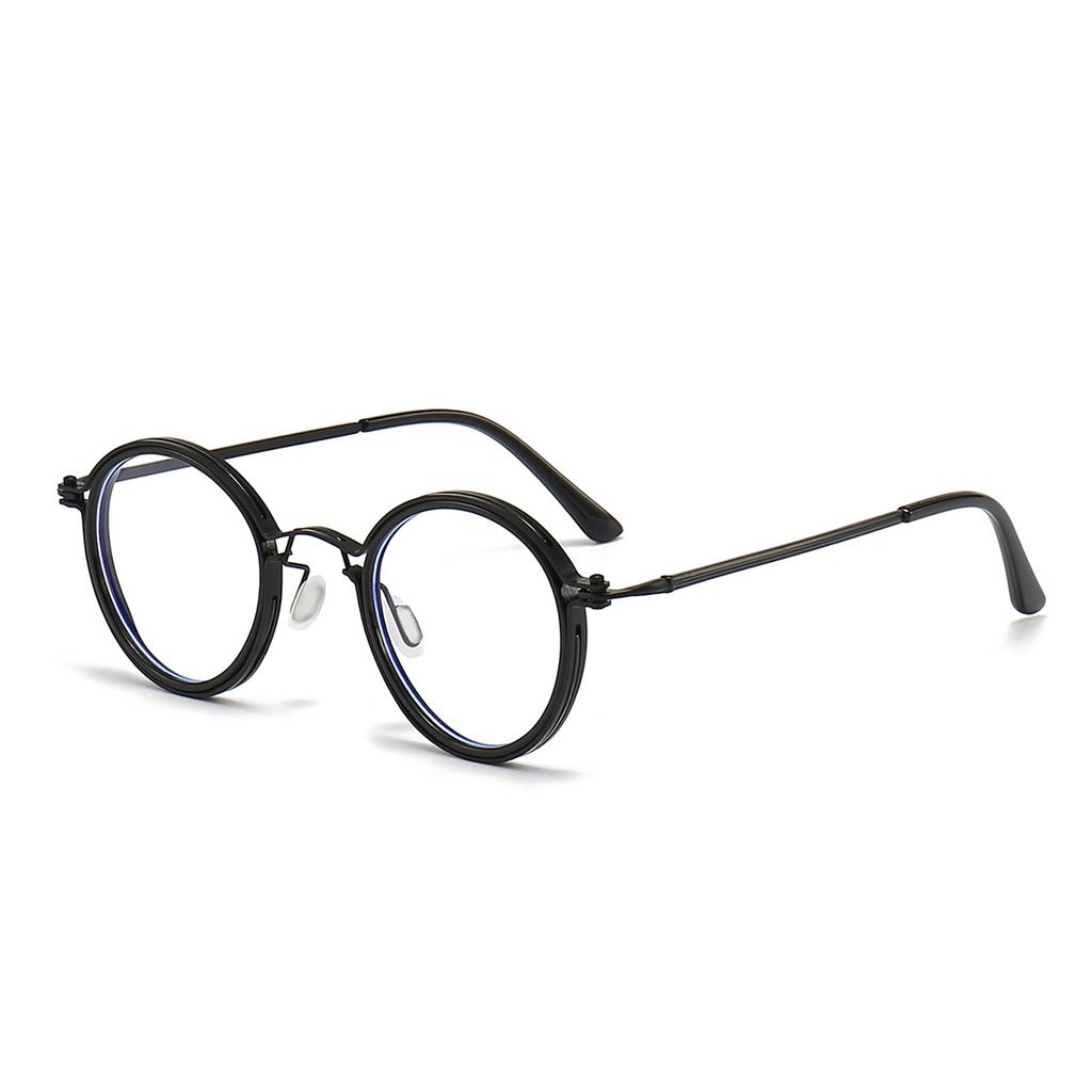 High Quality Retro Anti-Blue Light Reading Glasses Men Women Brand Designer Blocking Blue Light Eyeglasses Alloy Frame Readers