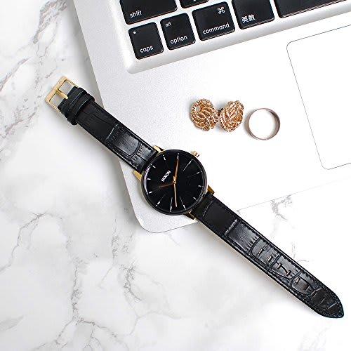 Nixon Kensington Leather: Gold/White/Black NA1081964-00 Women's [Official Import]