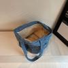 Denim Tote Bag Women Shoulder Crossbody Bag