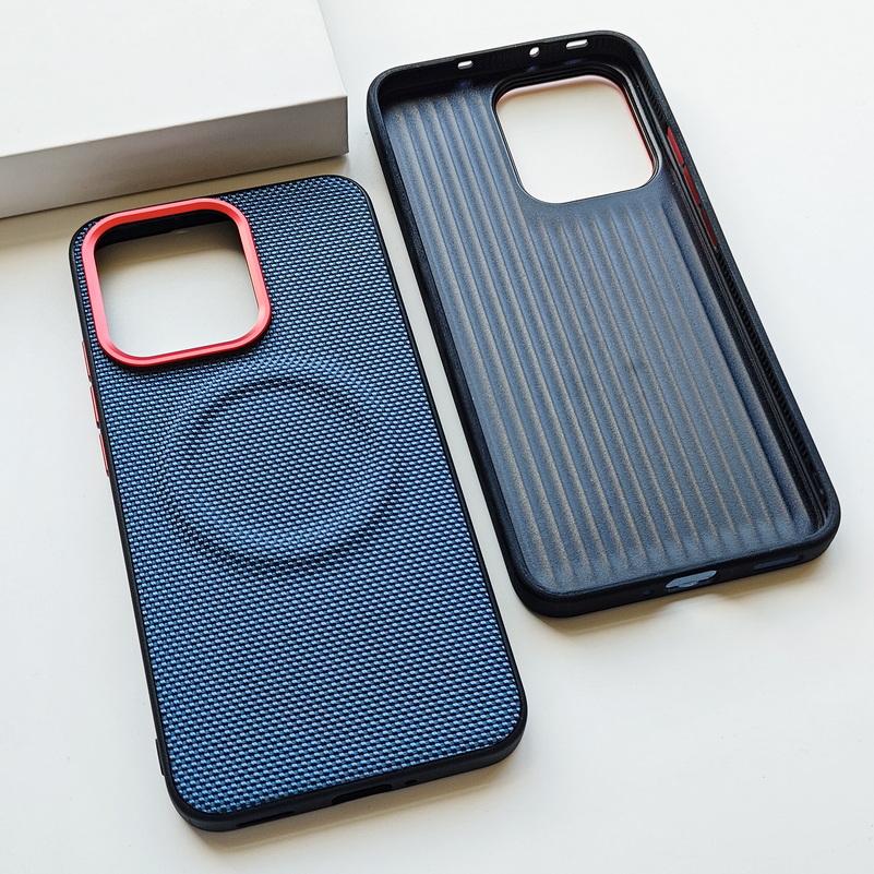 Magnetic Ring With Red Circle Lens Heightened protect Case For OnePlus Turbo 6 6v 15R 15 13s 13T 13R 13 1+ Ace 6 6T 5 pro Cover