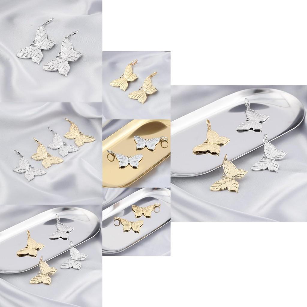 Elegant Alloy Butterfly Earrings For Women Trendy Summer Animal Ear Clips