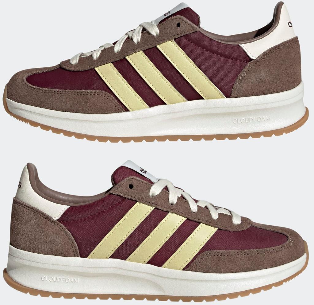 Кроссовки Adidas RUN 70s 2.0 Women maroon/powder yellow/earth strata
