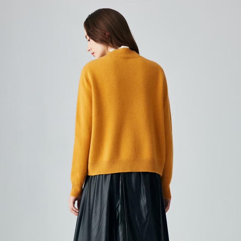 PALUOPO Women's Solid Cashmere Cardigan