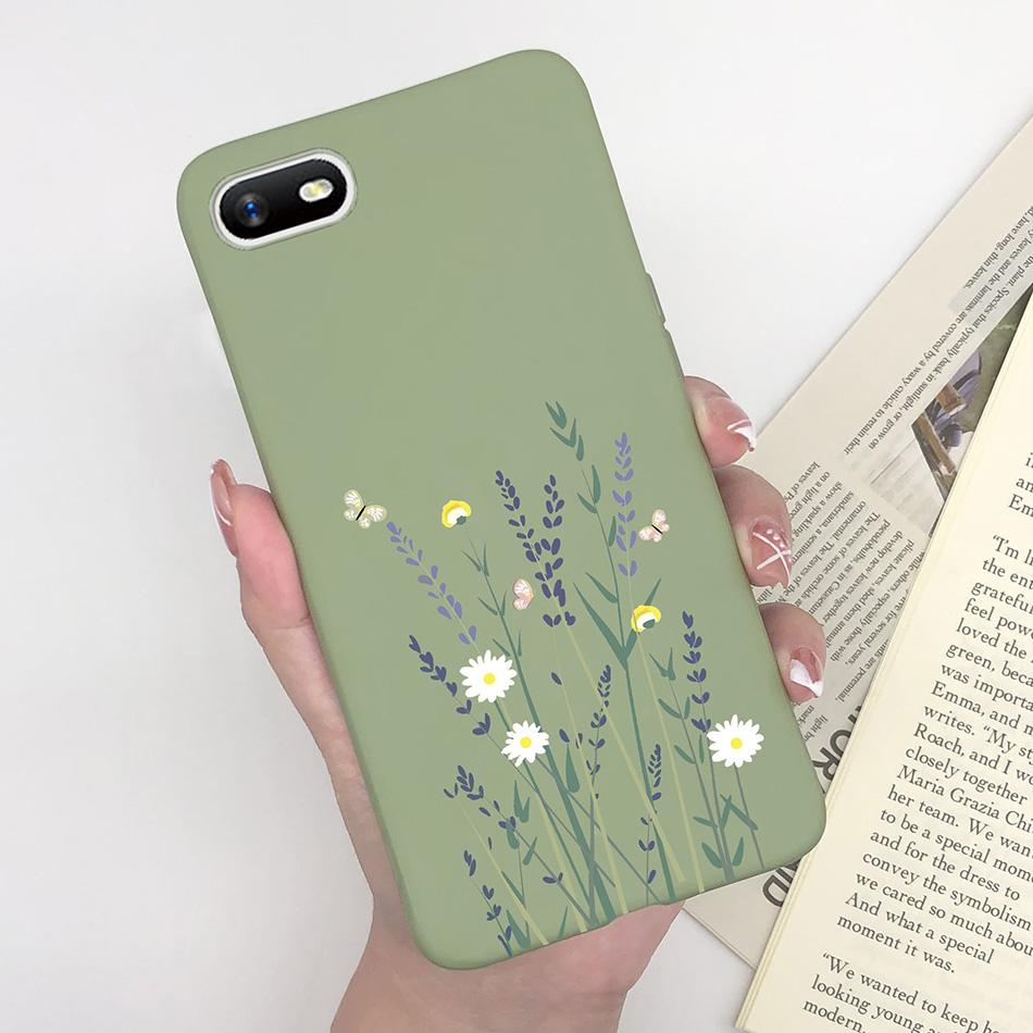 For OPPO A1K Phone Case Daisy Flower Heart Cover Silicone Soft Coque For oppo a1k RMX1941 A1K A1 k Oppo Realme C2 RealmeC2 Funda