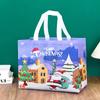 1pc Merry Christmas Gifts Bags Santa Elk Non-woven Candy Gift Packaging Tote Bag Xmas New Year Party Decor Noel Shopping Pouch