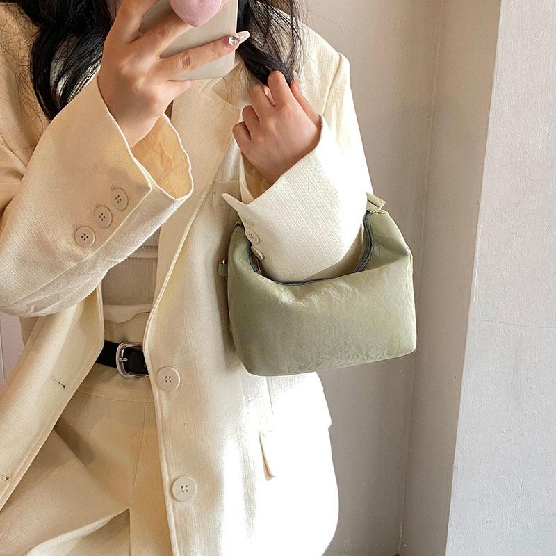 Fashionable Design Bag for Women In Hand Korean Summer New Simple Slant Cross-weather Small Square Bag Trendy Shoulder Bag
