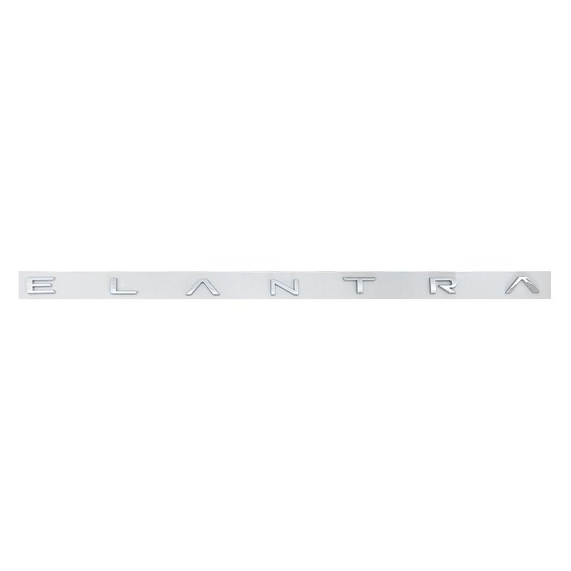 Decoration for Hyundai ELANTRA Logo Decal 1pcs 3D Metal Car Rear Trunk Tail Sticker Letter Emblem Badge Accessories YY1