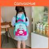 Whimsical Cartoon Nursery School Backpack Breathable Cute Nylon Bag For Young Children