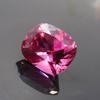Natural Pink Tourmaline Loose Gemstone Cushion Cut 19.35 Ct Enhanced October Birthday Birthstone