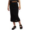 New Nike Sportswear As W Nsw Rib Jrsy Skirt Black DV7957-010