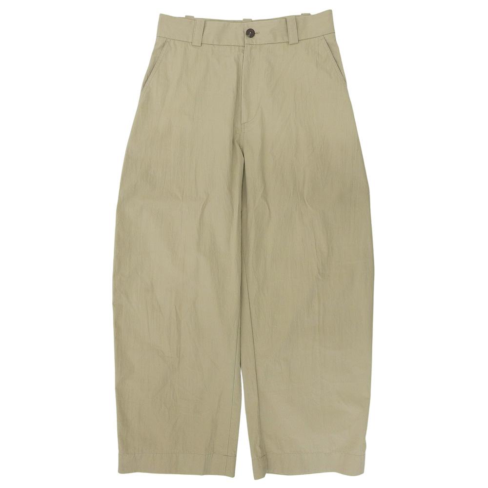 STUDIO NICHOLSON Superior Cotton Pants, Women's, Beige, Size M, 51-10-741033 Bottoms M BeigeUsed