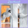 Expressieve Raambotsing Geesten Perfect Voor Halloween Decoraties